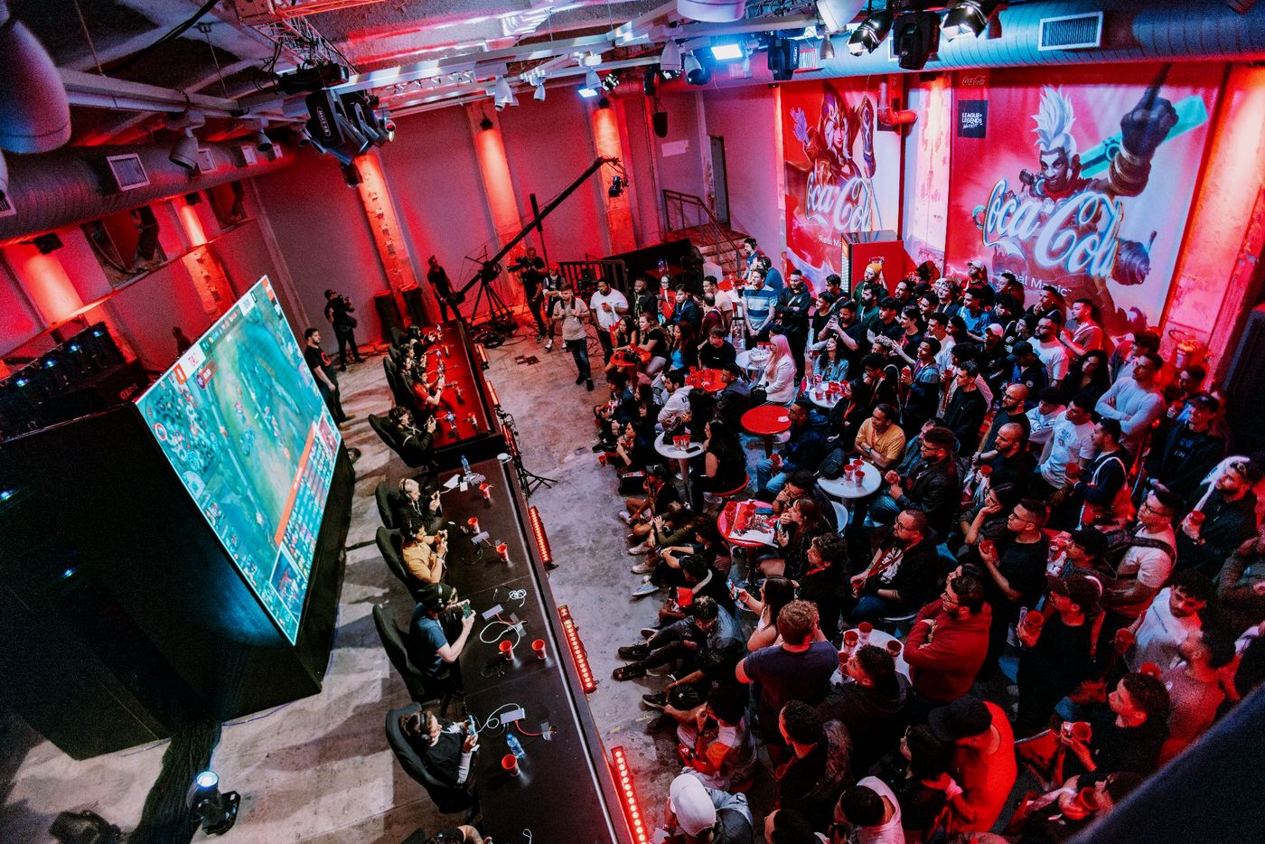 Arena do evento Play As One lotada